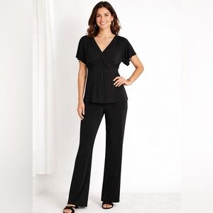 Chicos Travelers blouse size large Chicos size 2